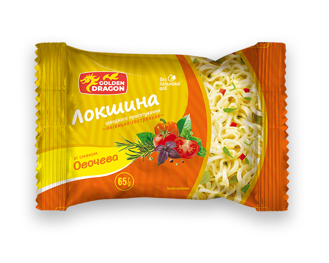 Класична Екзотична Локшина зі смаком овочева
